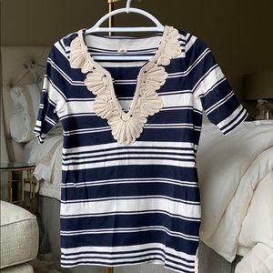 JCrew striped blouse